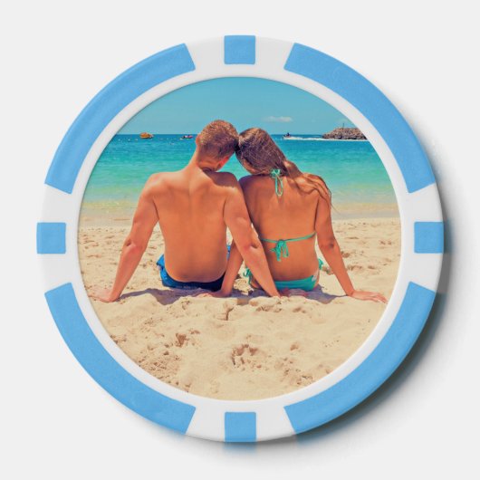 Aangepast uw favoriete foto poker chips cadeau (Voorkant)