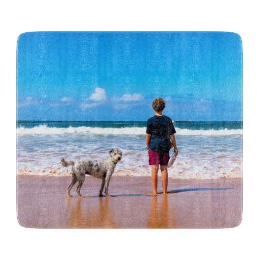 Aangepast uw favoriete foto snijplank (Voorkant)