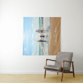 Aangepast uw favoriete fototapijt met tekst wandkleed (In situ)