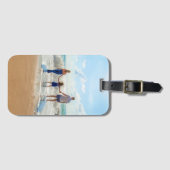 Aangepast uw foto-Bagagelabel op maat Bagagelabel (Voorkant (horizontaal))