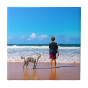 Aangepast uw foto-keramische Tegel Cadeaus op maat Tegeltje