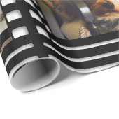 Aangepast uw foto of illustratie cadeaupapier (Rol Hoek)