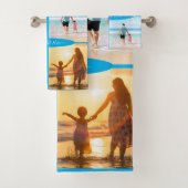 Aangepast uw foto-omslaghanddoeken met tekst bad handdoek (Insitu)