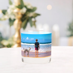 Aangepast uw foto op maat whisky glas