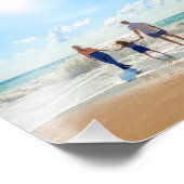 Aangepast Uw Foto Print Poster (Hoek)