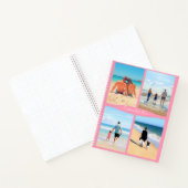 Aangepast uw fotocollage Notitieboek met tekst (Binnen)