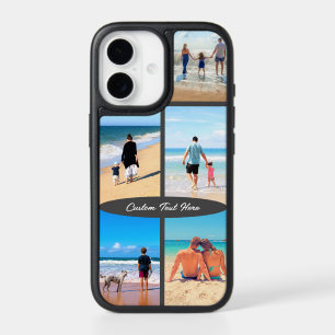 Aangepast uw fotocollage tekstnaam iPhone Case