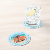 Aangepast uw fotopapier Onderzetter met tekstnaam (Insitu)