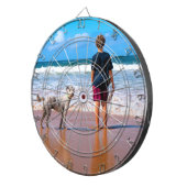 Aangepast uw fototekenbord Cadeautjes op maat Dartbord (Voorkant Rechts)