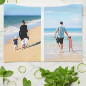 Aangepast uw keukenhanddoeken voor foto-inkuilteks (Gevouwen)