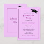 Aangepast uw kleuren en de uitnodiging van het Afs (Voorkant / Achterkant)