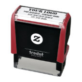 Aangepast uw Logo adres Zelfinkend stempel (Product)