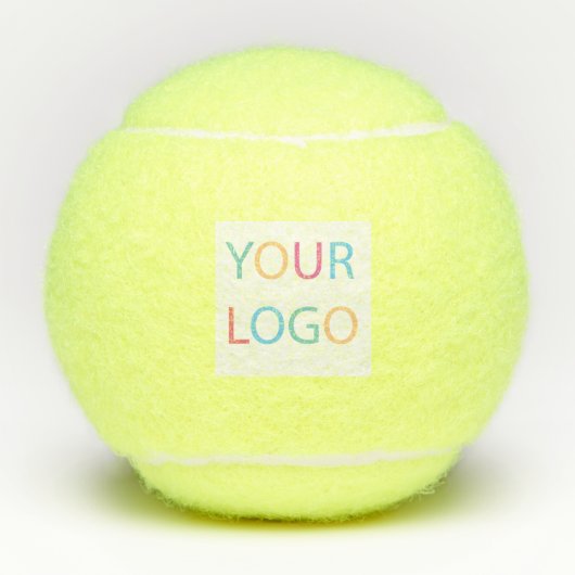 Aangepast uw Logo bedrijf Tennisballen (Voorkant)