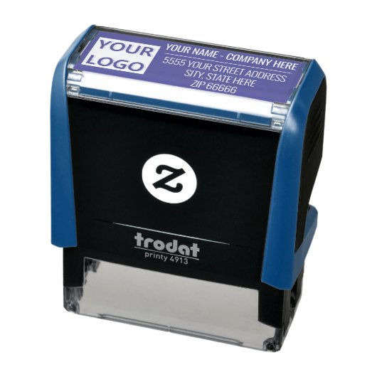 Aangepast Uw Logo Naam Retouradres Kleur Stempel (Product)