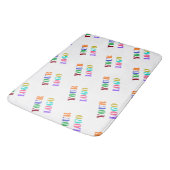 Aangepast uw Logo of foto Persoonlijke Bath Mat (Gekanteld)