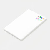Aangepast uw Logo promotiebedrijf Sticky Notes (Schuin)