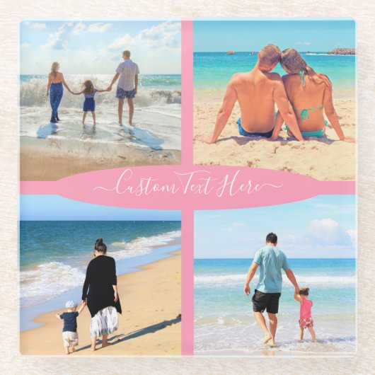 Aangepast uw Onderzetter van het Glasglas van de F (Voorkant)