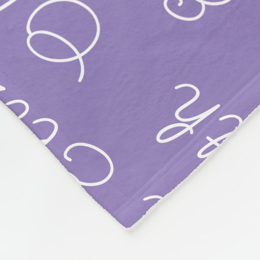 Aangepast uw pasgeboren gepersonaliseerde baby mei fleece deken (Hoek)