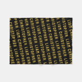 Aangepast uw pasgeboren gepersonaliseerde zoon bab fleece deken (Voorkant (Horizontaal))