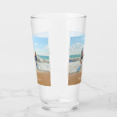 Aangepast uw Photo Glass Gift met Tekstnaam Glas (Links)