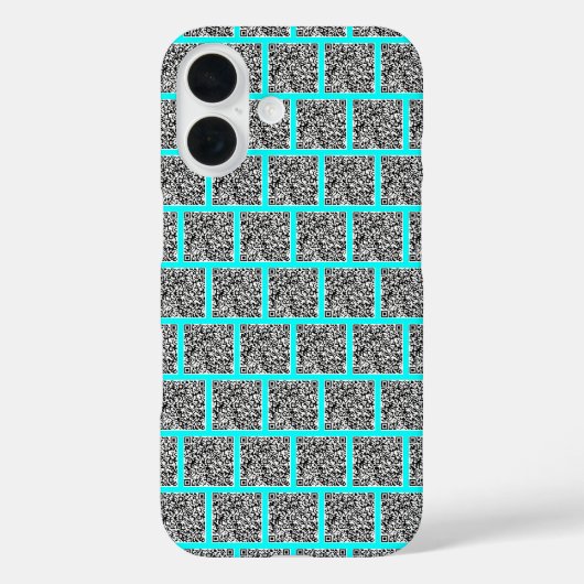 Aangepast Uw QR-code Grappig iPhone Case Kies Kleu (Achterkant)