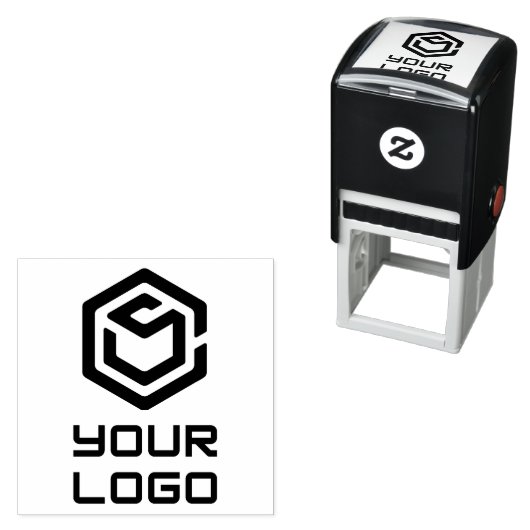 Aangepast uw zakelijke Logo of aangepaste Zelfinktende Stempel (In situ)