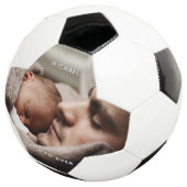 Aangepast vaderdag beste pap Aangepast fotobericht Voetbal (Drie kwart)