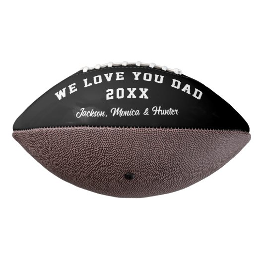 Aangepast Vaderdag Foto-Football American Football (Gedraaid 270)