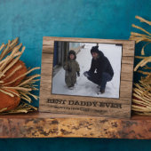 Aangepast Vaderdag fotocollage voor papa Fotoplaat (Zijkant)