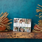 Aangepast Vaderdag fotocollage voor papa Fotoplaat (Zijkant)