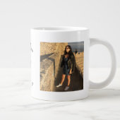 Aangepast Vaderdag fotocollage voor papa Grote Koffiekop (Rechts)