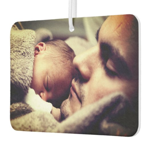 Aangepast Vaderdag fotofilter Luchtverfrisser (Links)