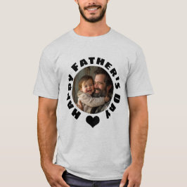 Aangepast Vaderdag T-shirt met foto | Pap Gift