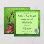 Aangepast Vaderdag uit en Brunch nodigt uit Kaart (Voorkant / Achterkant)