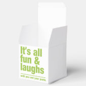 Aangepast vak voor FUN & LAUGHS Bedankdoosjes (Geopend)