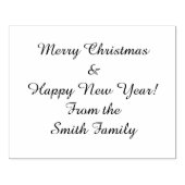 Aangepast vakantiebericht rubberstempel (Afrduk)