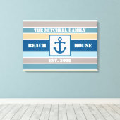 Aangepast vakcanvas voor elk huis canvas afdruk (Insitu (Houten vloer))