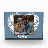 Aangepast Valentijnsdag fotoblok (Voorkant)