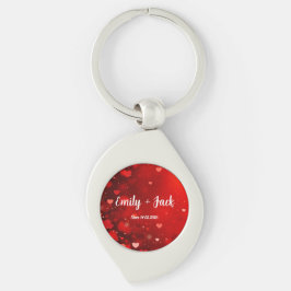 Aangepast Valentijnsdag Liefdescadeau voor Hem & H Sleutelhanger
