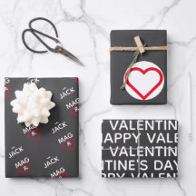 Aangepast Valentijnsdag-opvulpapier