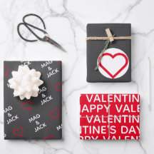 Aangepast Valentijnsdag-opvulpapier