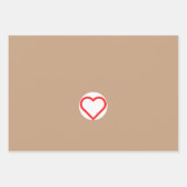 Aangepast Valentijnsdag-opvulpapier Inpakpapier Vel (Voorkant 2)