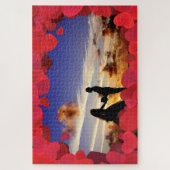 Aangepast Valentijnse foto Jigzaag Puzzle Legpuzzel (Verticaal)