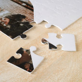 Aangepast Valentijnse foto Jigzaag Puzzle Legpuzzel (Zijkant)