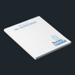 Aangepast van het bureau van Science Teacher Notitieblok<br><div class="desc">Custom From Desk of Science Teacher Notitieblok eenvoudig te personaliseren vanaf het bureau van de naam van de docent of een ander bericht.</div>