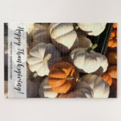 Aangepast vanaf de Thanksgiving van de pompoenpatc Legpuzzel (Horizontaal)