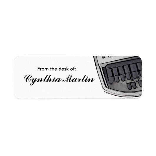 Aangepast vanaf het bureau van de rechtbankverslag etiket (Voorkant)