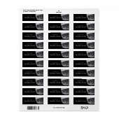 Aangepast vanaf het bureau van de rechtbankverslag etiket (Full Sheet)