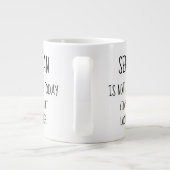 Aangepast vandaag niet toevoegen grote koffiekop (Achterkant)