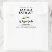 Aangepast Vanille-Extract Etiket (Tas)